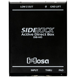 Hosa DIB-445 SideKick Active Direct Box-Easy Music Center