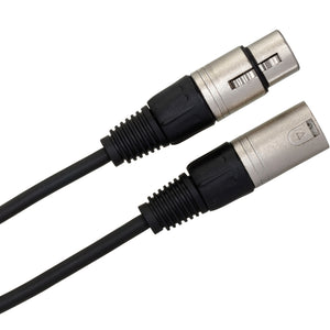 Hosa DMX-306 DMX512 5-Pin to 3-Pin Adapter, XLR3M to XLR5F, 6 in-Easy Music Center