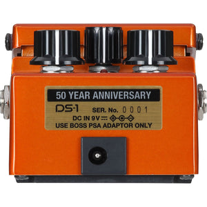 Boss DS-1-B50A LTD 50th Ann. Distortion Pedal-Easy Music Center