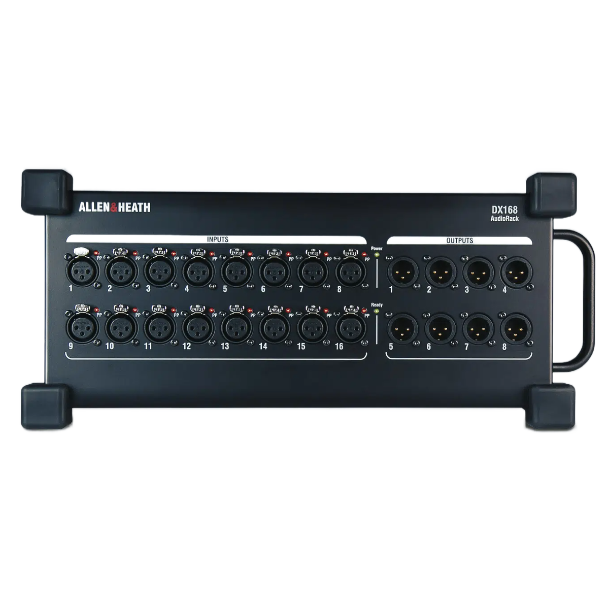 Allen & Heath AH-DX168 16in x 8out Stage Box w/ dLive 96kHz Mic