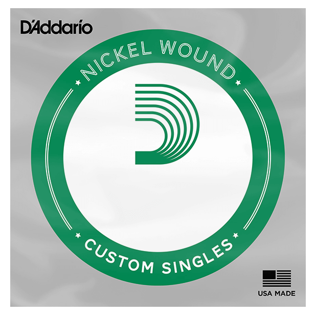 D'addario XLB045 Single .045 Bass String, Nickel Wound-Easy Music Center