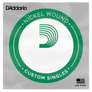 D'addario XLB080 Single .080 Bass String, Nickel Wound-Easy Music Center