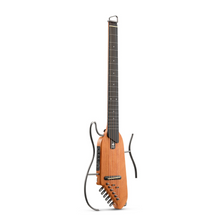 Load image into Gallery viewer, Donner HUSH-I-MAH HUSH-I Silent Guitar, Mahogany, Natural-Easy Music Center
