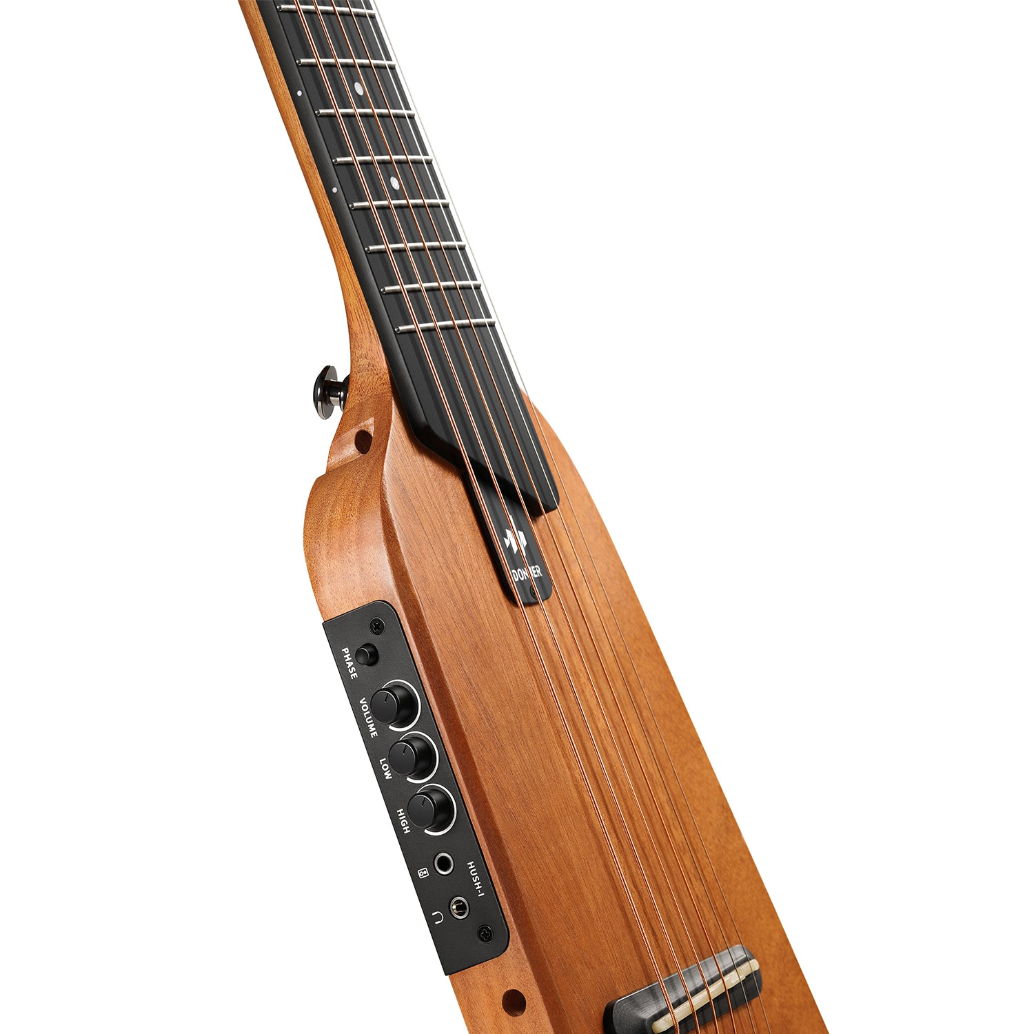 Donner EC1781 HUSH-I Silent Guitar, Mahogany, Natural – Easy Music Donner EC1781 HUSH-I Silent Guitar, Mahogany, Natural – Easy Music