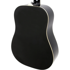 Epiphone EA10EBCH1 DR-100 Acoustic Guitar, Ebony-Easy Music Center
