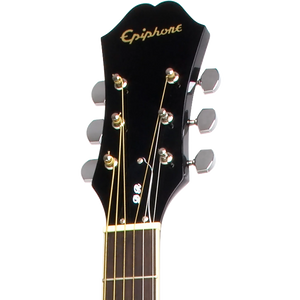 Epiphone EA10EBCH1 DR-100 Acoustic Guitar, Ebony-Easy Music Center