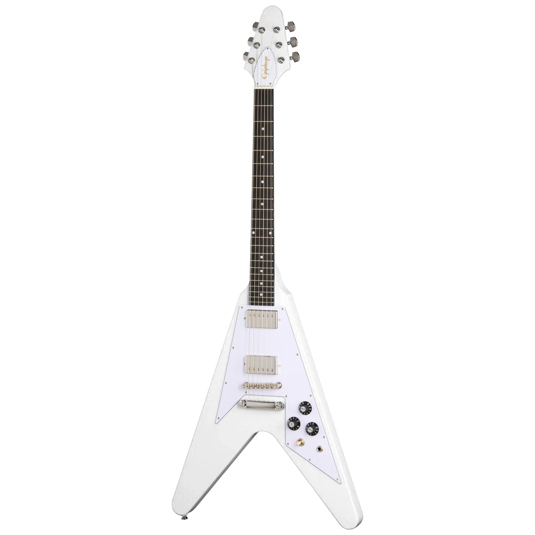 Epiphone エピフォン　フライングV Epiphone EIFV7CWNH1 Flying V 70s - Classic White – Easy Music Center