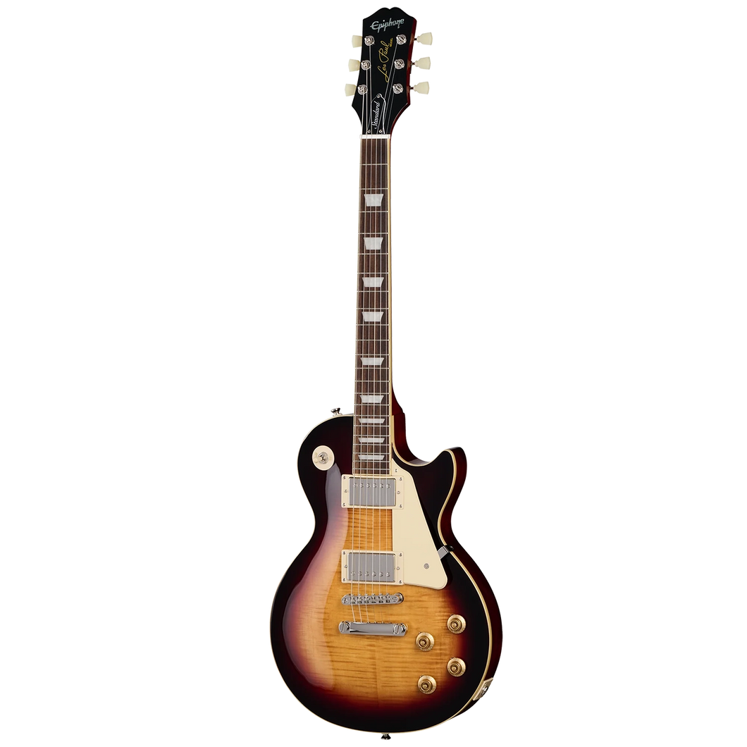 Epiphone EIGLP5BONH1 Les Paul Standard 50s Figured- Bourbon Burst-Easy Music Center