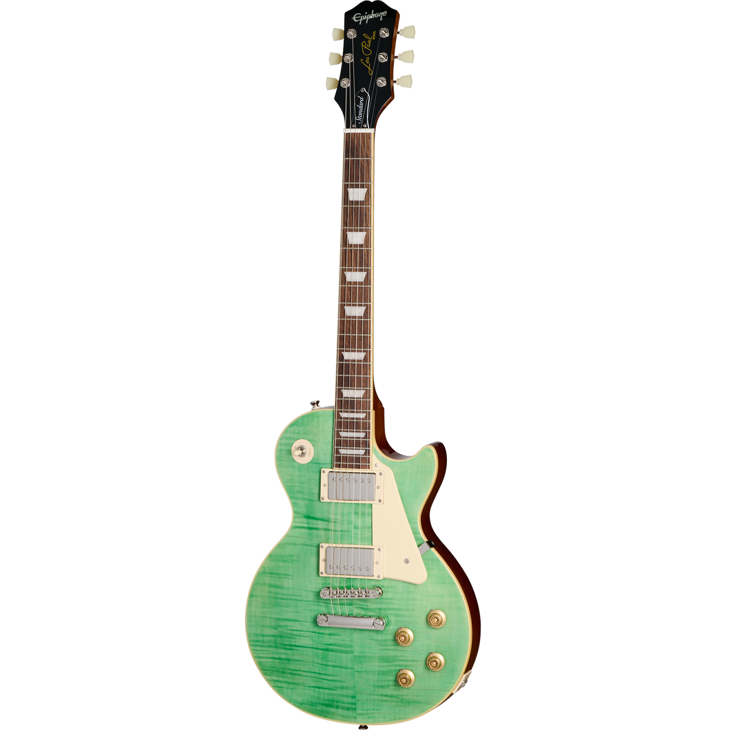 Epiphone EIGLP5SFNH1 Les Paul Standard 50s Figured - Seafoam Green-Easy Music Center