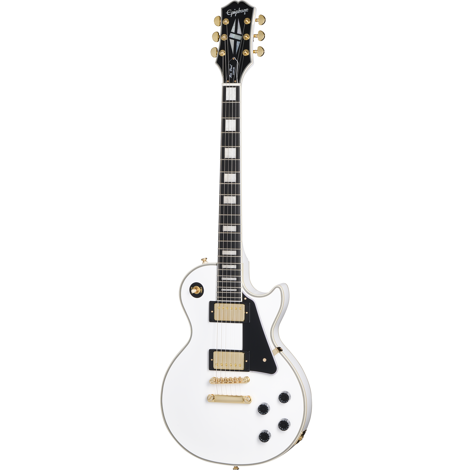 Epiphone EIGLPCAWGH1 Les Paul Custom - Alpine White – Easy Music