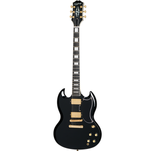 Epiphone EIGSGCEBGH1 SG Custom 2-Hum - Ebony-Easy Music Center