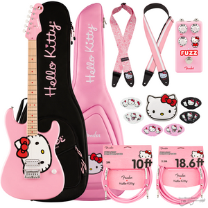 Easy Music Center Ultimate Fender/Squier x Hello Kitty Bundle 2024-Easy Music Center