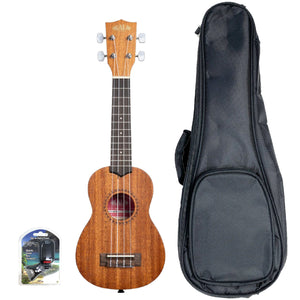Easy Music Center KA-15S Back-to-School Soprano Ukulele Bundle-Easy Music Center