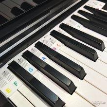 Load image into Gallery viewer, EMC KEY-LABEL-61 61-key Silicone Piano Keyboard Note Labels-Easy Music Center

