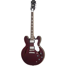 Load image into Gallery viewer, Epiphone EONGRDWRNH1 Noel Gallagher Riviera Semi-Hollow Electric Guitar, Dark Red Wine
