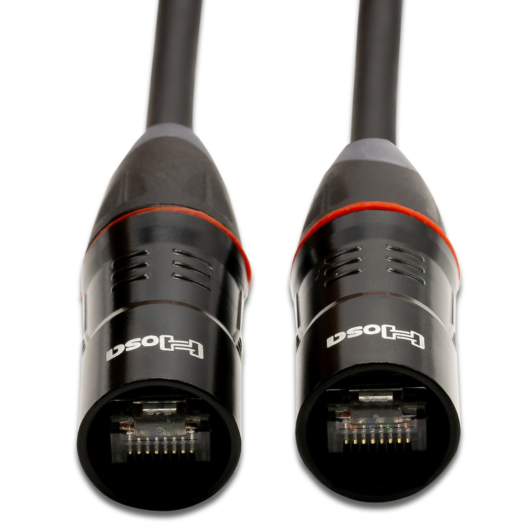 Hosa ETC-110 EtherCON Cable, RJ45 to Same, 10ft-Easy Music Center