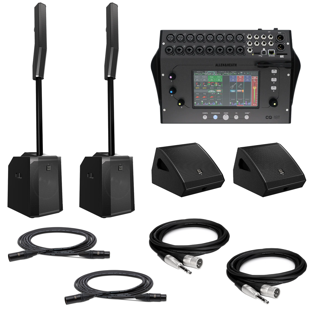 DTM・DAW ksmt Easy Music Center EVOLVE50 Powered Speakers with PXM-12MP Monitors and