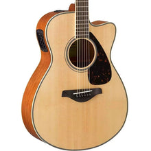 Load image into Gallery viewer, Yamaha FSX820C Small Body Acoustic Guitar w/ Electronics, Cutaway, Solid Spruce Top, Mahogany b/s-Easy Music Center
