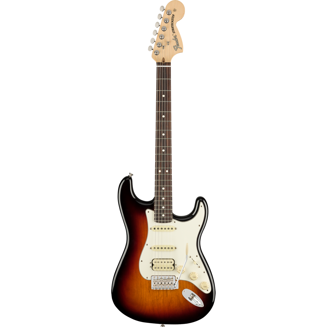 Fender 011-4920-300 Am Performer Strat, HSS, RW, 3-Color Sunburst-Easy Music Center