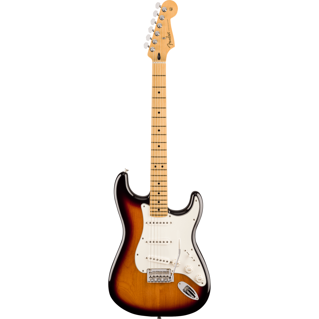 Fender 014-4502-503 70th Ann. Player Strat, SSS, MN, 2-Color Sunburst-Easy Music Center