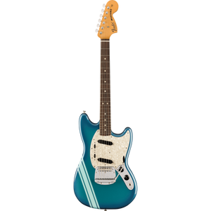 Fender 014-9130-320 Vintera II 70s Mustang Guitar, S-S, w/ Trem, RW, Competition Burgundy-Easy Music Center