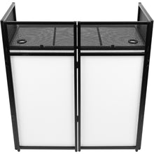 Load image into Gallery viewer, Gator GFW-DJFACADE Portable DJ Workstation with Black and White Scrims, Bag, Vented Surfaces
