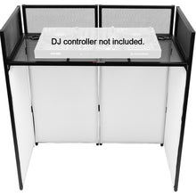 Load image into Gallery viewer, Gator GFW-DJFACADE Portable DJ Workstation with Black and White Scrims, Bag, Vented Surfaces
