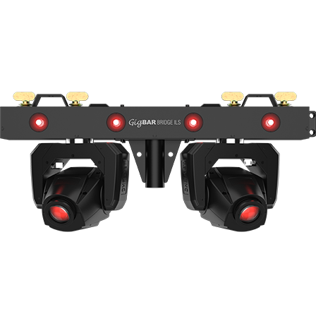 Chauvet GIGBARBRIDGEILS GigBAR Bridge 2-in-1 Lighting System w/ ILS-Easy Music Center