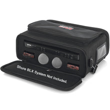 Load image into Gallery viewer, Gator GM-DUALW Carry Bag for Shure BLX Style Wireless Systems for Two Microphones and Two Bodypacks-Easy Music Center
