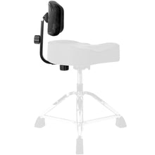 Load image into Gallery viewer, Gator GP-DTH-BR-BK Backrest for Gator Drum Throne, 2" Pad, Height-Adjustable, Black-Easy Music Center
