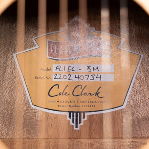 Cole Clark CCFL1EC-BM Fat Lady 1 Bunya, Maple (#220240734)-Easy Music Center