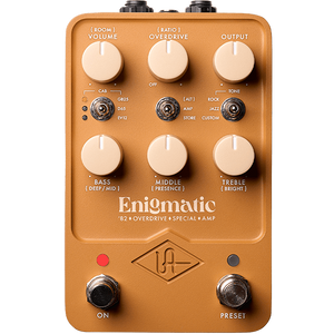 Universal Audio GPM-ENIG Enigmatic '82 Overdrive Special Amplifier Modeling Pedal-Easy Music Center