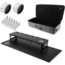 Load image into Gallery viewer, Gator GV-TE3113R2-GB Tour Elite 31" x 13" Pedalboard &amp; Riser w/ Padded Gig Bag-Easy Music Center
