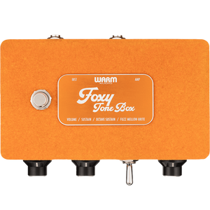 Warm Audio FOXY-TONE-BOX Octave Fuzz Guitar Pedal-Easy Music Center
