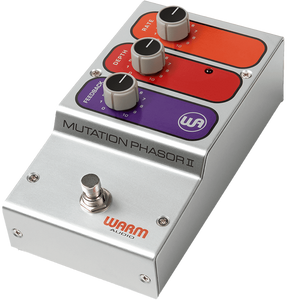 Warm Audio MUTATION-PHASOR-II Electro-Optical Phase-Shifting Pedal w/ Feedback Circuit-Easy Music Center