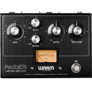 Warm Audio PEDAL76 All-Analog Transformer-Balanced FET Compressor Pedal-Easy Music Center