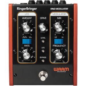 Warm Audio RINGERBRINGER 100% Analog Ring Modulation Pedal With LFO, MOD, FREQ & RATE Controls-Easy Music Center