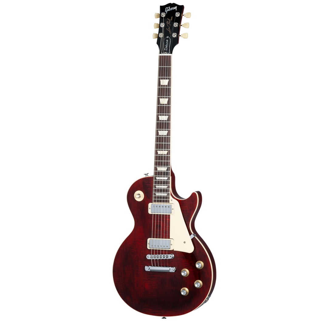 Gibson LPDX00WRCH1 Les Paul 70s Deluxe - Wine Red-Easy Music Center