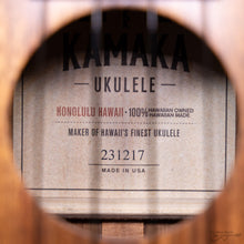 Load image into Gallery viewer, Kamaka HF2 Koa Concert Ukulele (#231217)-Easy Music Center
