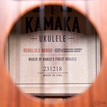 Load image into Gallery viewer, Kamaka HF2 Koa Concert Ukulele (#231218)-Easy Music Center
