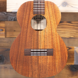 Kamaka HF3 Koa Tenor Ukulele (#230788)-Easy Music Center