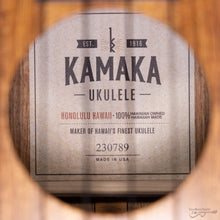 Load image into Gallery viewer, Kamaka HF3 Koa Tenor Ukulele (#230789)-Easy Music Center
