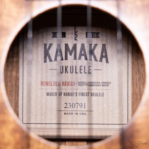 Kamaka HF3 Koa Tenor Ukulele (#230791) - 7/19/2023 RA-Easy Music Center