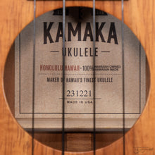 Load image into Gallery viewer, Kamaka HF3 Koa Tenor Ukulele (#231221)-Easy Music Center
