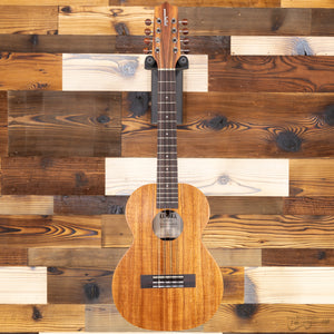 Kamaka HF38 Koa 8-String Tenor Ukulele (#231225)-Easy Music Center