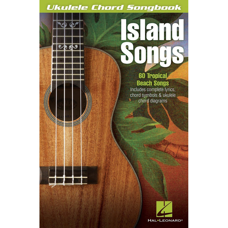 Hal Leonard HL00702471 Island Songs: Ukulele Chord Songbook-Easy Music Center