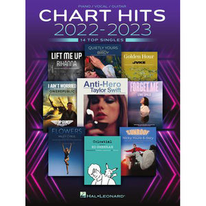 Hal Leonard HL00167162 Chart Hits of 2022-2023-Easy Music Center