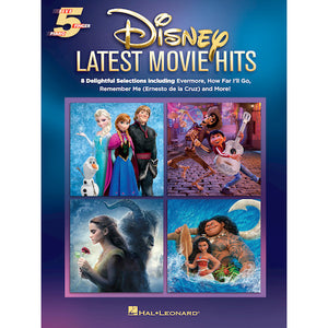 Hal Leonard HL00277255 Disney Latest Movie Hits-Easy Music Center