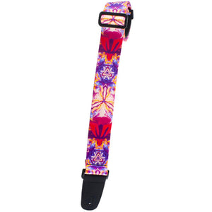 Henry Heller HSUB2-66 2" Sublimation Design Strap, Kaleidoscope 66-Easy Music Center