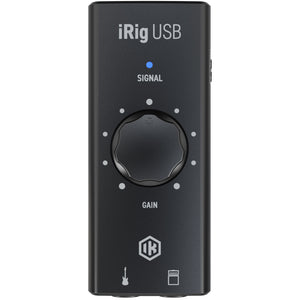 IK Multimedia IP-IRIG-USB-IN iRig Mobile Guitar Interface, USB-C-Easy Music Center
